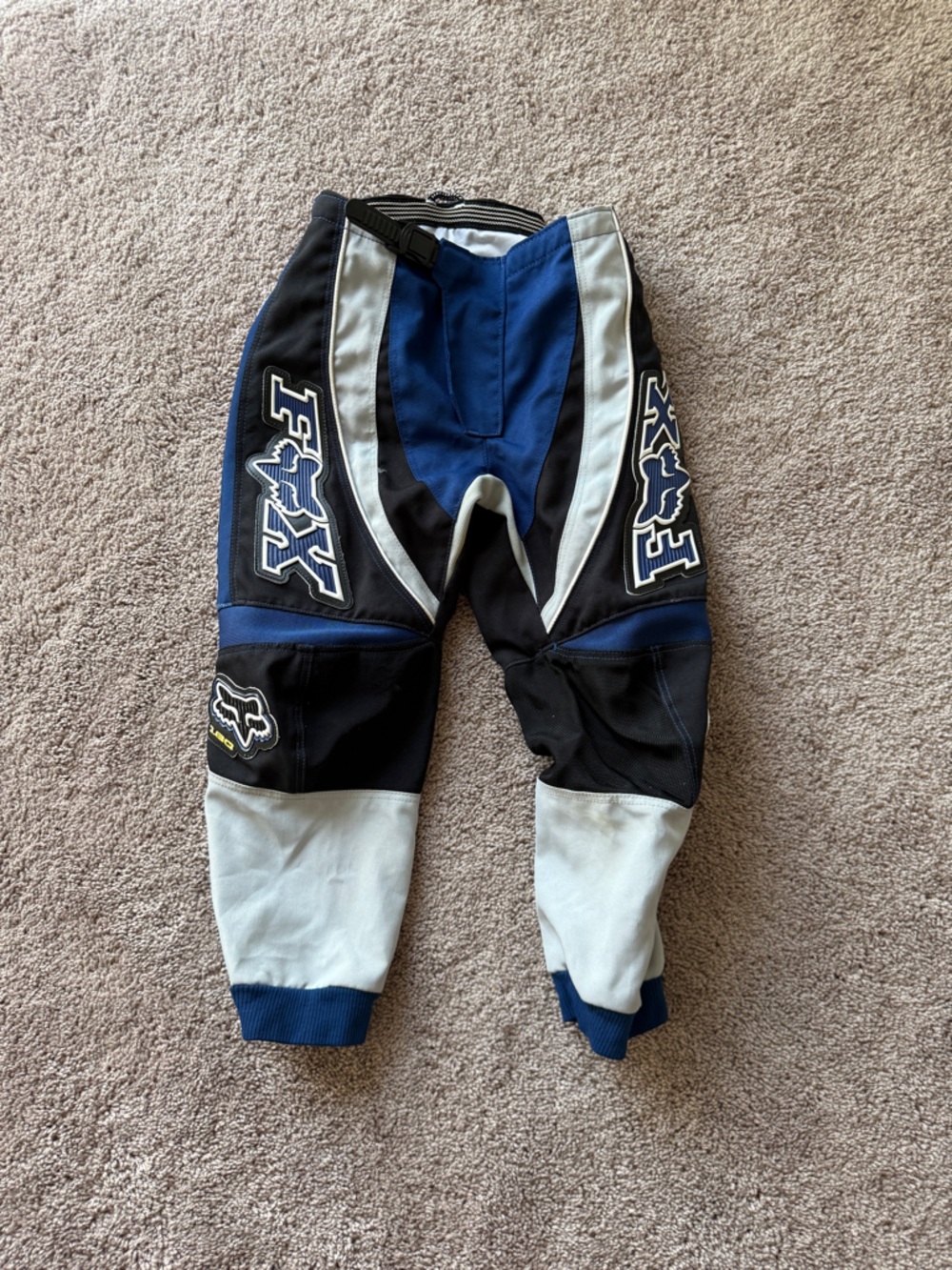 Fox Racing 180 MX motocross kids racing pants with hip pads size 8